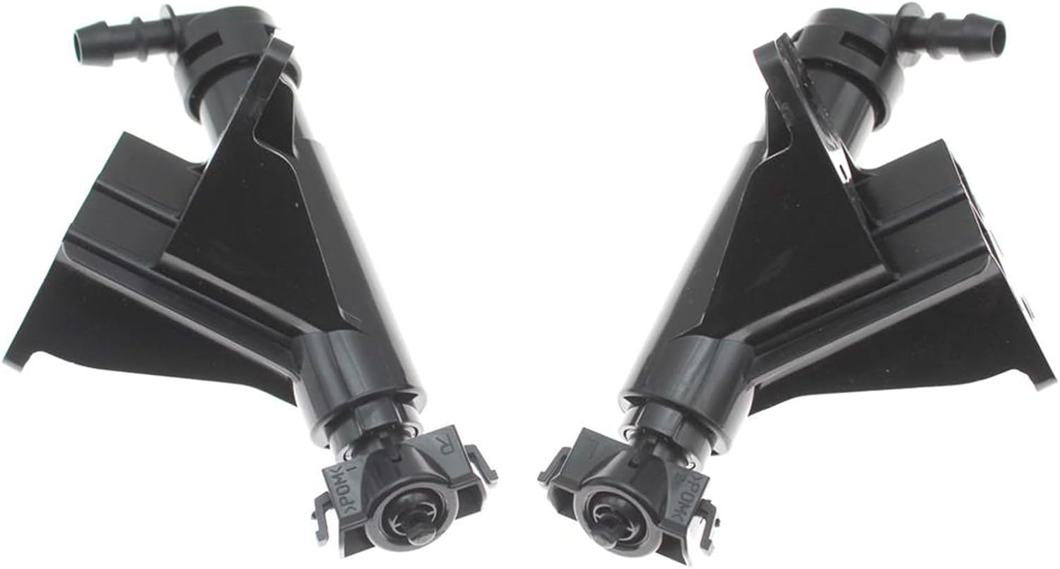 Car Headlight Washer Nozzle 2Pcs Car Headlight Washer Nozzle Head Light Cleaning Jet Pump 98671C5000 98672C5000 Water Sprayer for Kia for Sorento Um 2015-2018