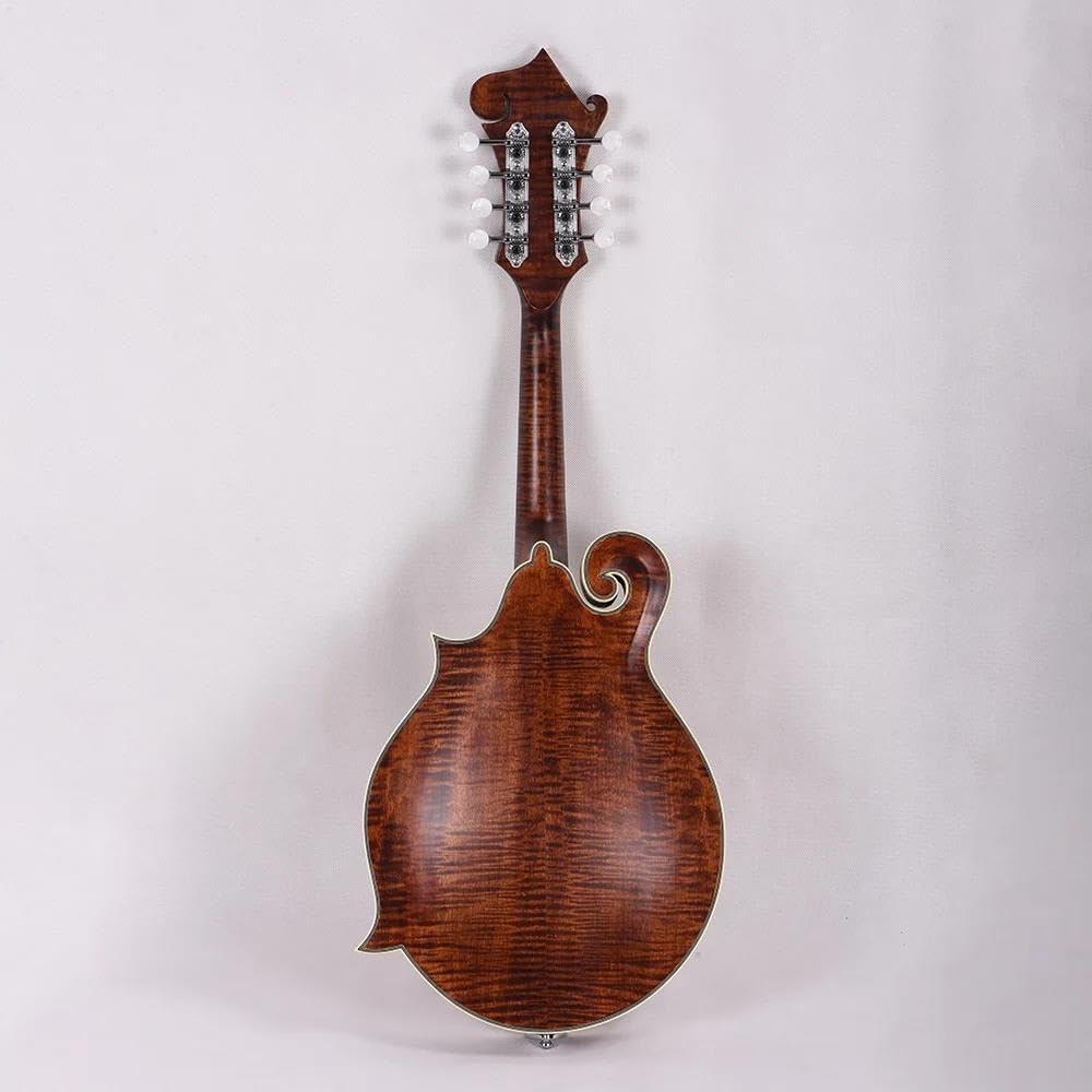 Adult Mandolin Musical Instrument Handmade F Style Mandolin Solid Spruce Top