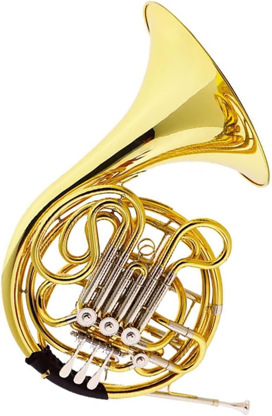 French Horn Brass Instrument 4 Key Double Row
