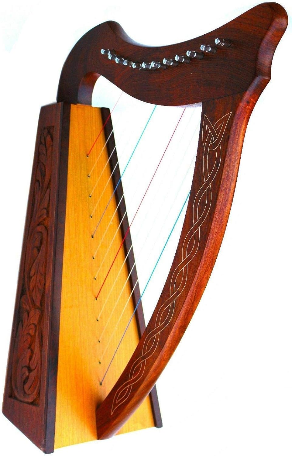 HARP CELTIC 12 STRINGS BABY LAP HARP with BAG DH-12B