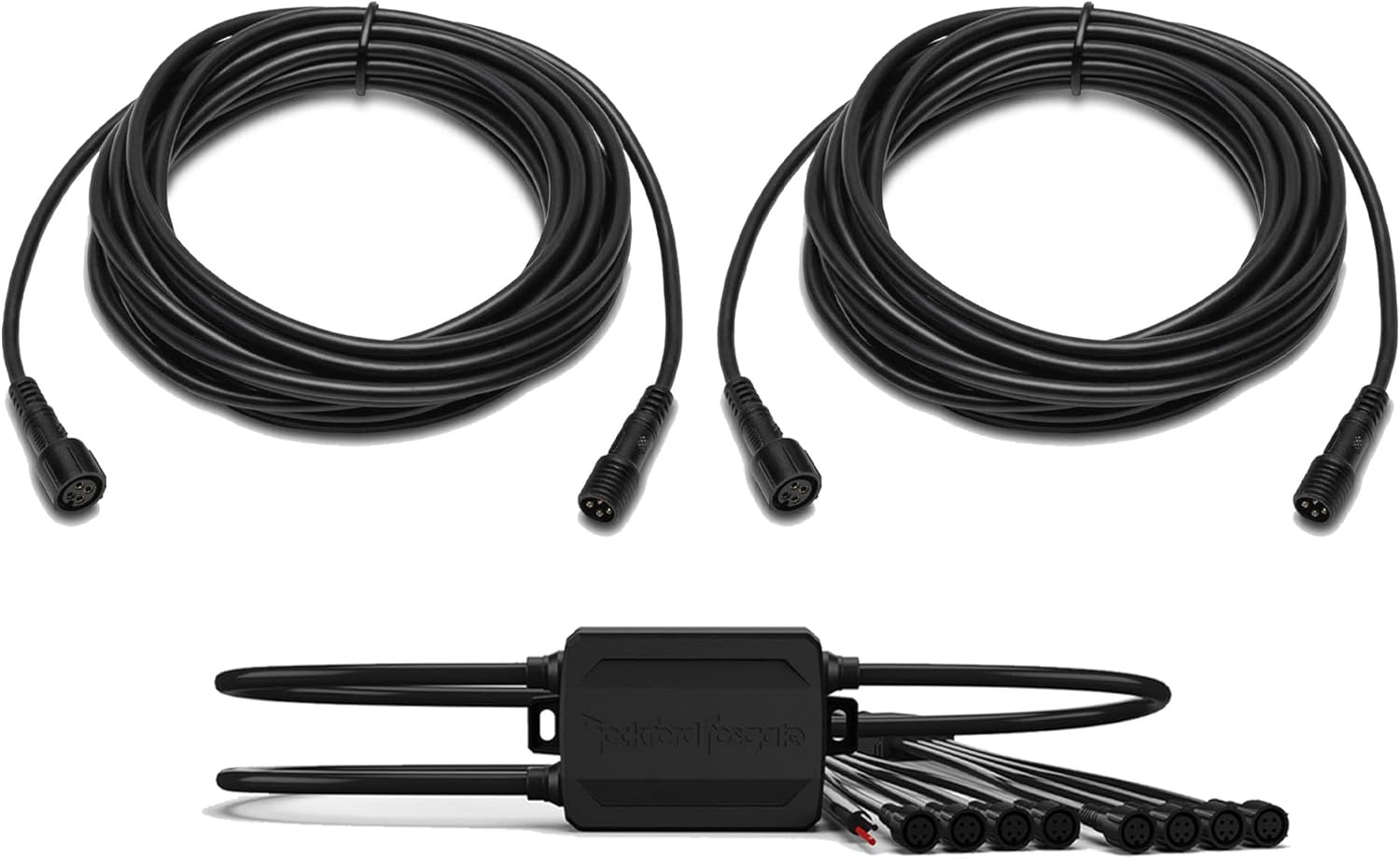 Rockford Fosgate PMX-RGB Color Optix Controller and 2 RGB-16 16' Extension Cables