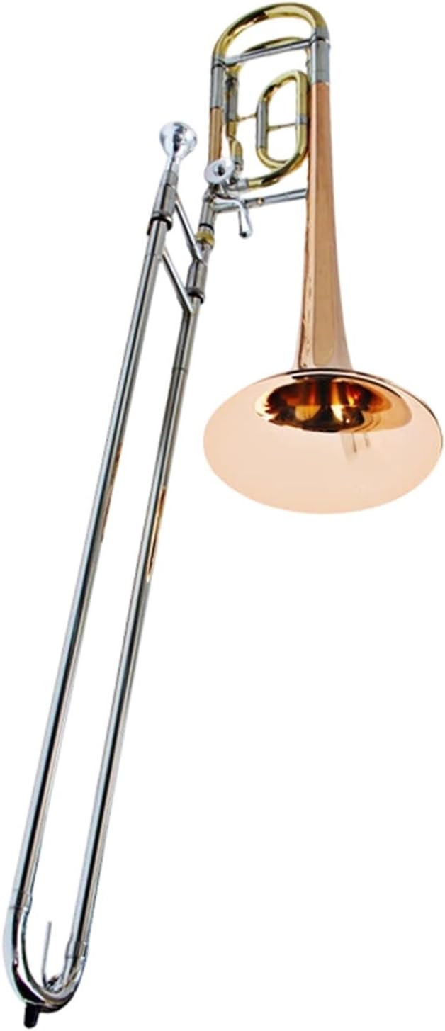 Adult Trombone Instrument Alto Trombone B Flat Silver Professional Brass Instrument(5)