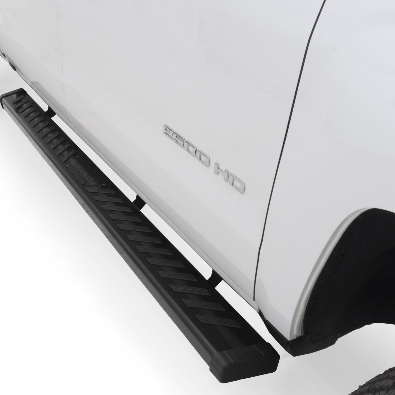 Lund 28565039 Summit Ridge 2.0 Black Stainless Steel Running Boards for 2005-2018 Toyota Tacoma Access Cab