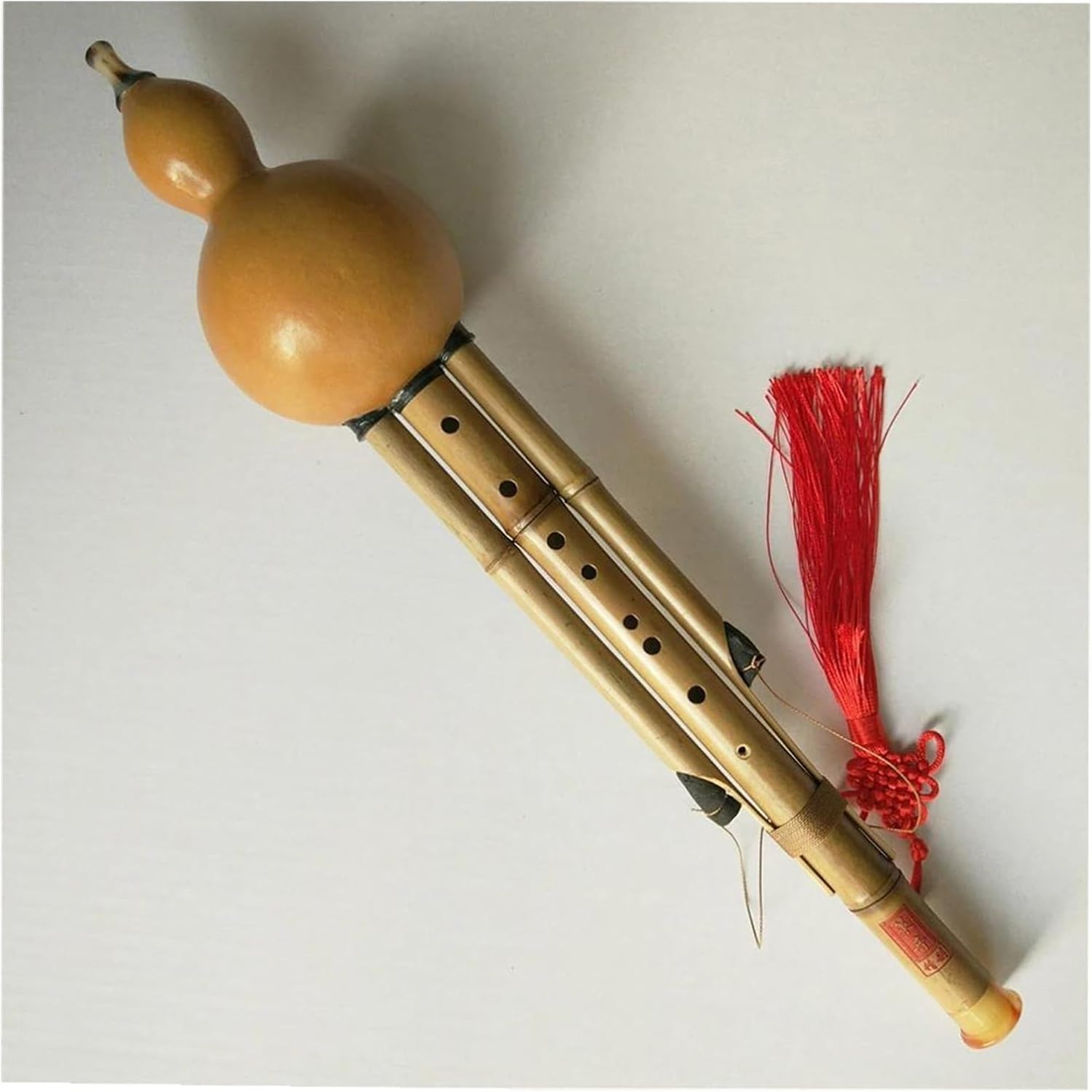 Hulusi Flute 9 Holes Cucurbit Flute Is Made Of Natural-growing Gourd And Flute Professional Woodwind Musical Instrumental(BB)