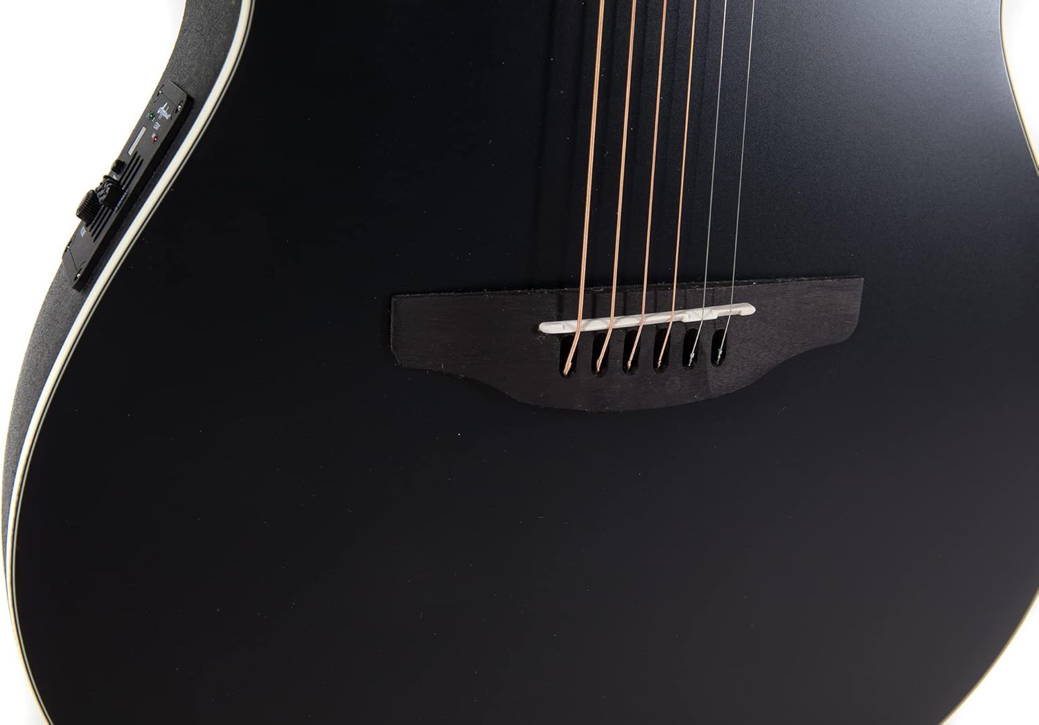 Applause Elite AE44-5S Electro Acoustic Guitar Medium Body Depth Cutaway Black Satin