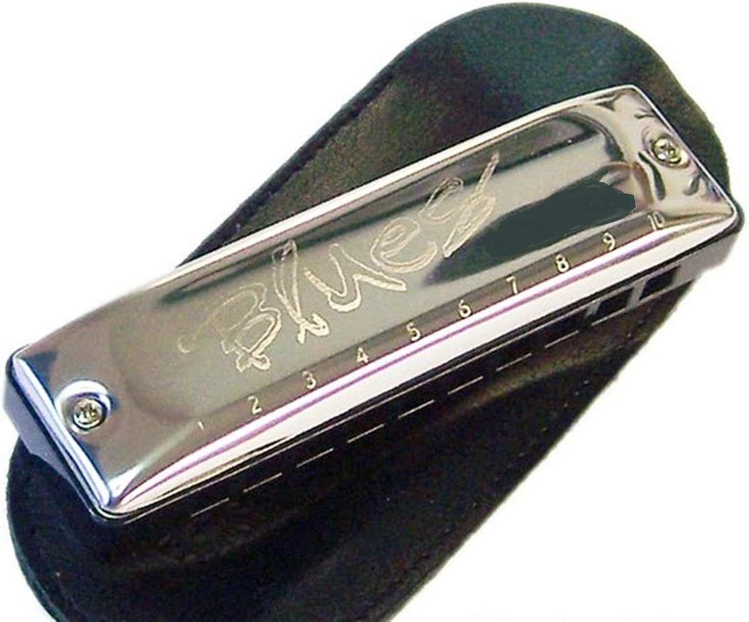 Harmonica Diatonic Harmonica 10 Holes 20 Note Blues Harp Key C ABS Comb Brass Reeds Musical Instruments (Color : Key EB)