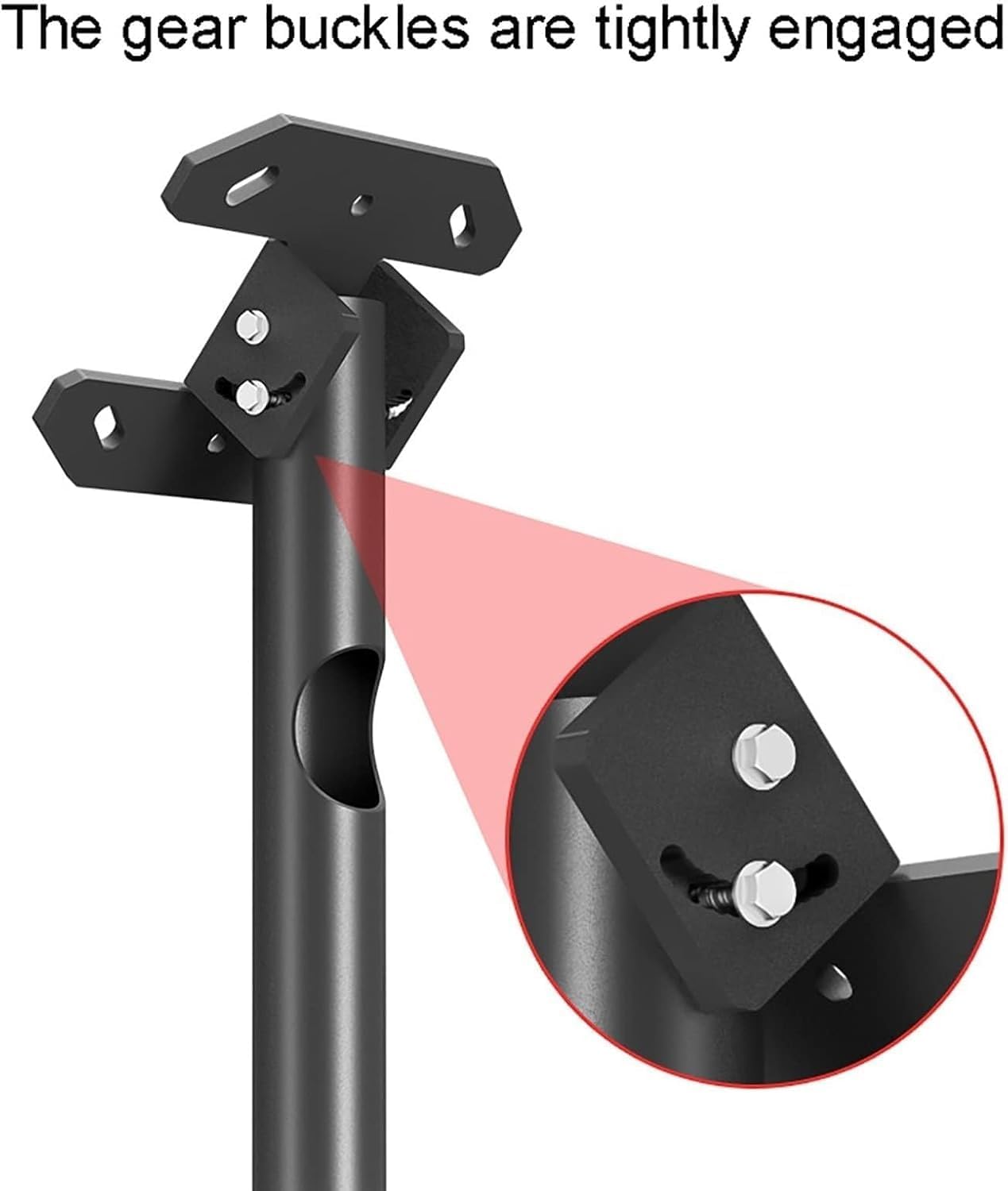 Monitor Mount tv Wall Mount Adjustable Ceiling TV Mount Bracket LCD TV 360 Degree Rotating Frame Stand Fits 37-85inch TVs