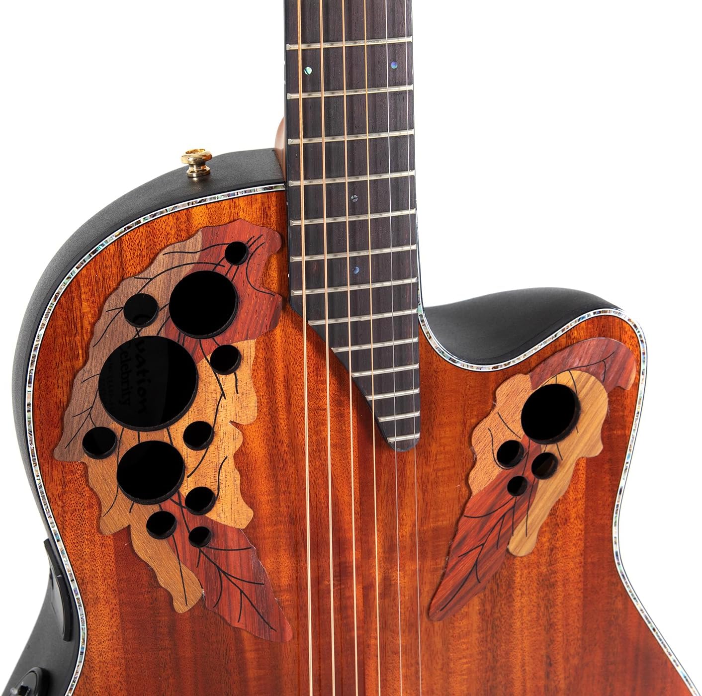 Ovation Celebrity Elite Plus CE44P-FKOA A/E Guitar - Figured Koa