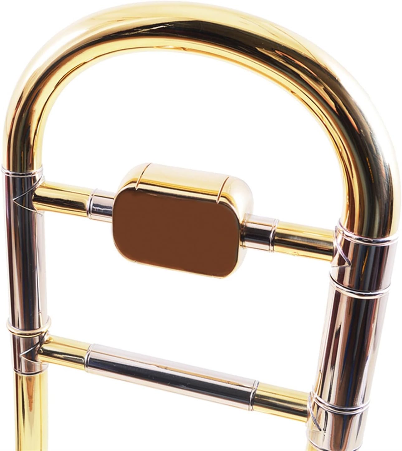 FLFL Student Trombone B-Flat Tenor Trombone Instrument for Beginners