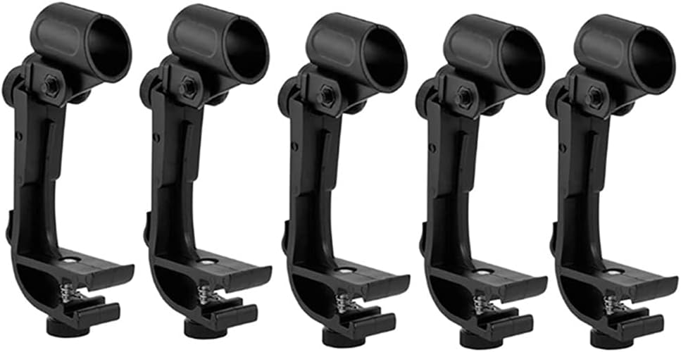 6 Pcs Microphone Clip Drum Clip Shockproof Microphone Clip Microphone Stand Shockproof Musical Instrument Accessories