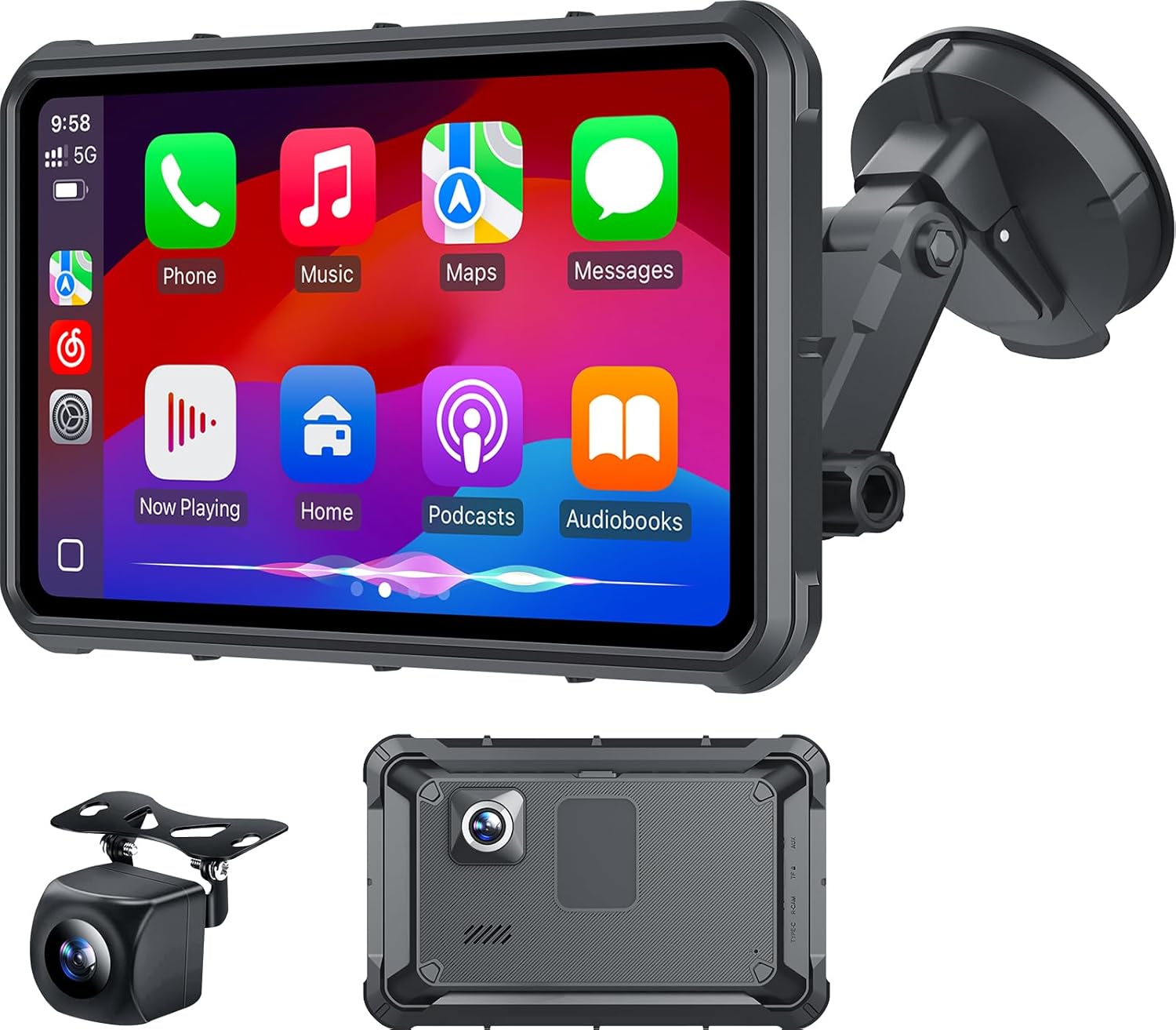 Portable Apple Carplay Screen for Car, 8