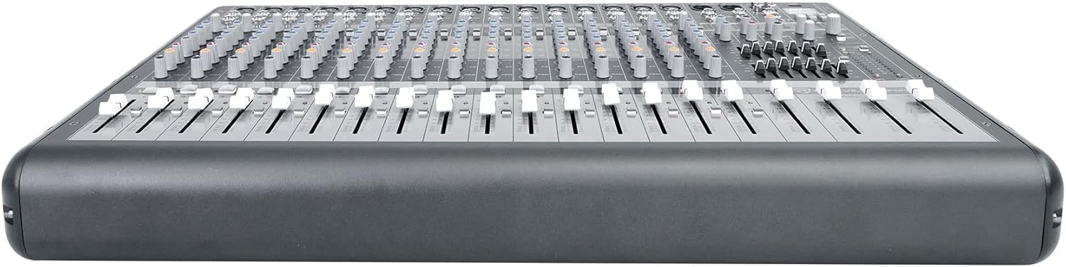 Rockville RPM1870 6000W Powered Mixer 18-Channel, USB/Bluetooth, 18 XDR2 Mic Preamps, 24-Bit Effects, Dual 7-Band EQ, for Live Sound and Events