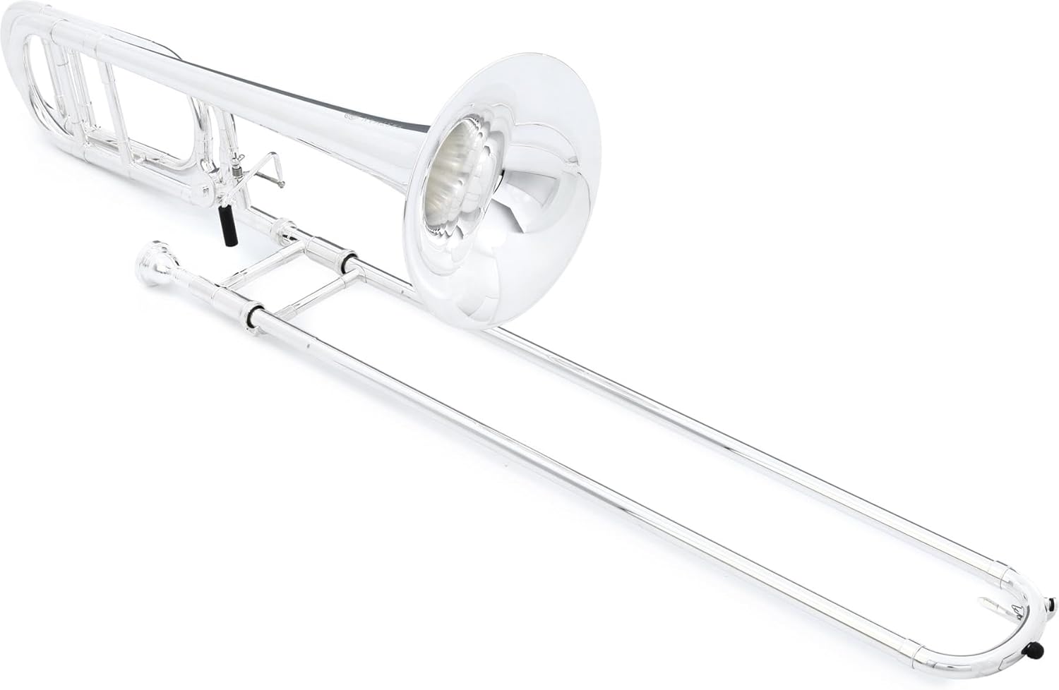 Eastman ETB428GS Intermediate Performance Trombone - Silver Plated with Gold Brass Bell