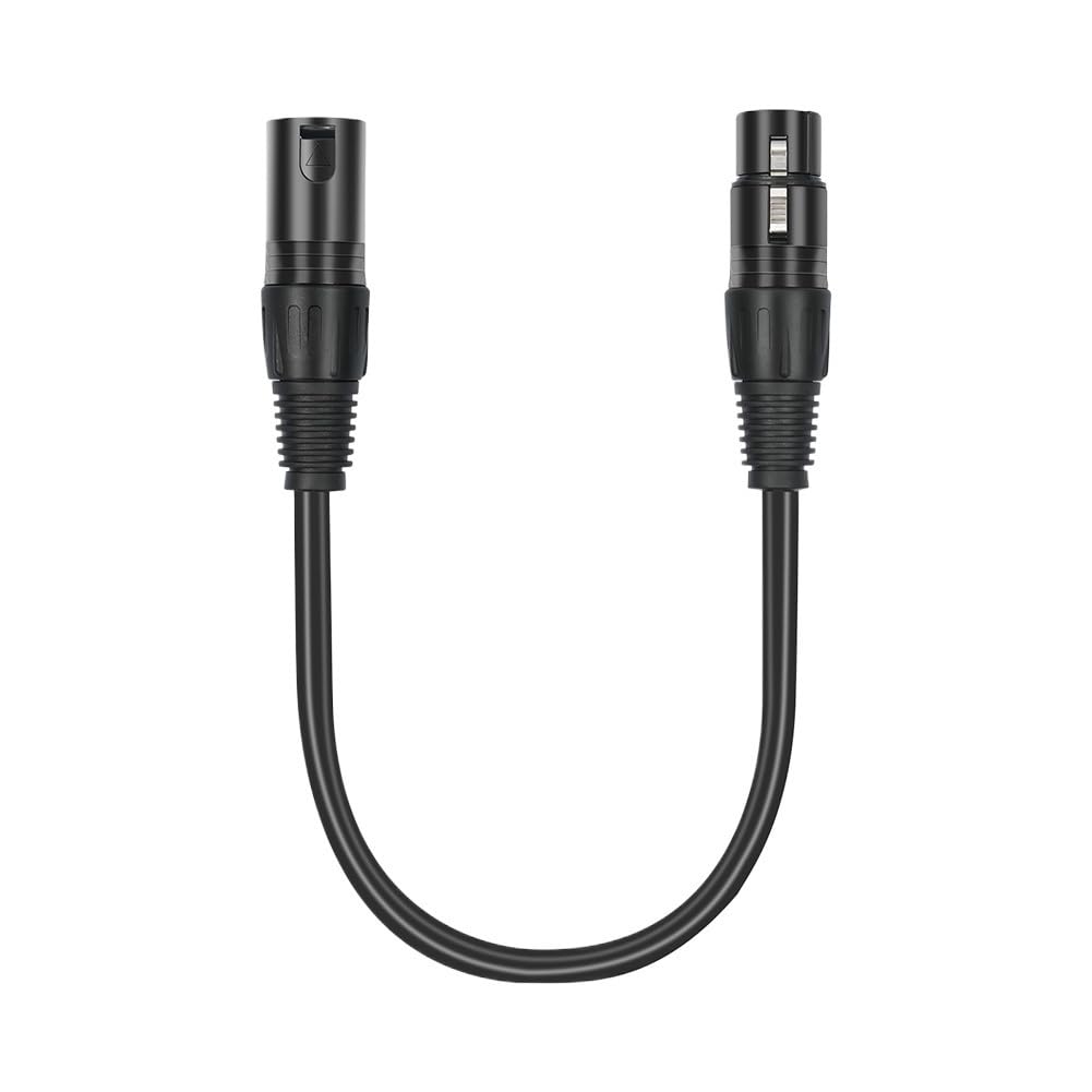 Adapter Cable XLR 300CM to XLR 5F DMX Lighting Cable for Stage Lighting Microphone Adapter Cable