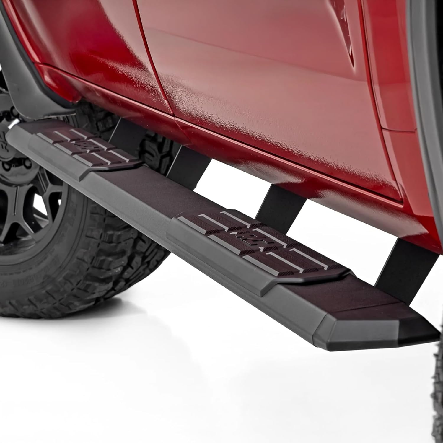 Rough Country TR2 Running Boards for Toyota Tundra CrewMax (2022-2026) - Aluminum Side Steps, Full-Length 5