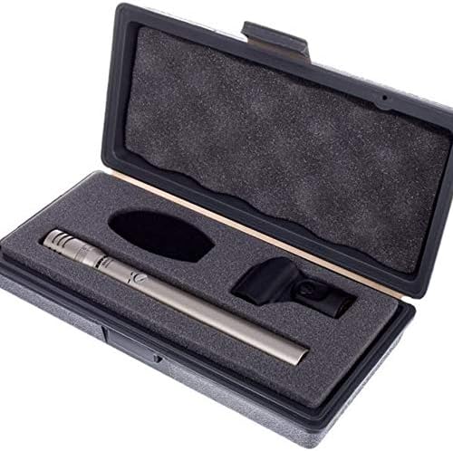 Shure SM81-LC Cardioid Condenser Instrument Microphone for Guitar, Piano, and Cymbals, Includes Swivel Adapter, Attenuator-Switch Lock, Windscreen, Carrying Case, No Cable Included (SM81-LC)