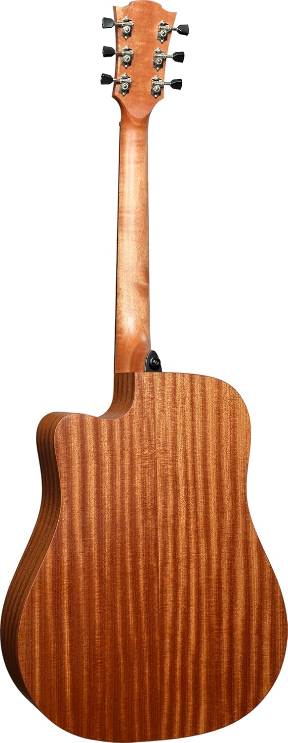 LAG GUITARS Tramontane 70 Dreadnought Cutaway Acoustic-Electric Natural