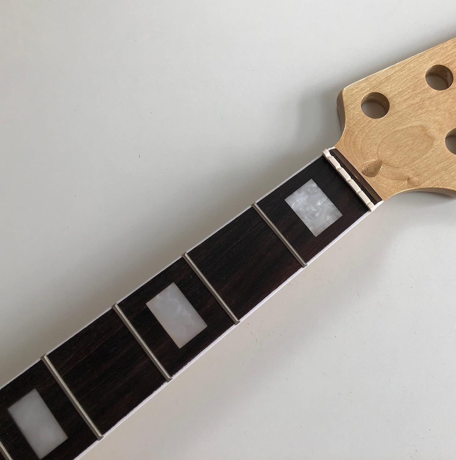 5 String Guitar Bass Neck Maple 20 Fret 34inch Rosewood Fretboard Gloss DIY