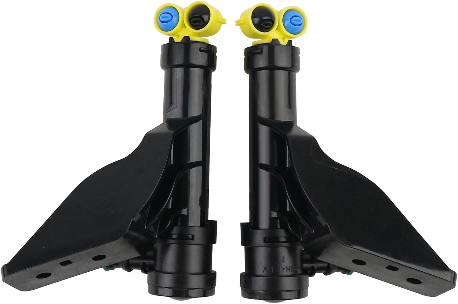 1 Pair Front Headlight Cleaning Washer Spray Nozzle Compatible with Hyundai Genesis G80 2015-2017 Headlight Washer Nozzle Replaces 98671-B1000 98672-B1000