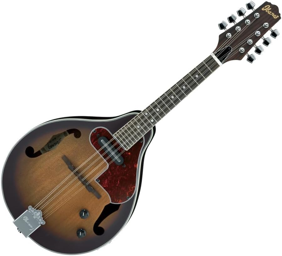 Ibanez M510E Acoustic-electric Mandolin - Open Pore Vintage Sunburst