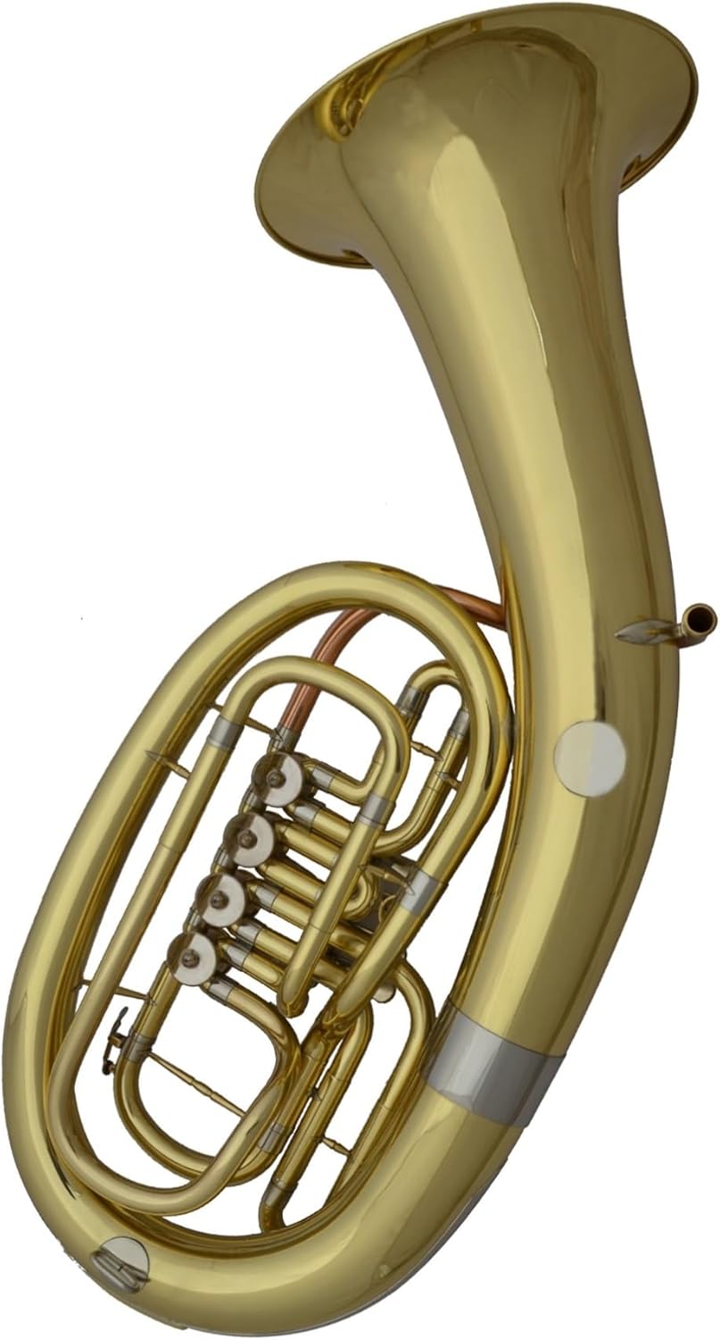 Brass Instrument B Flat Euphonium Four Keys Euphonium All-brass Instrument