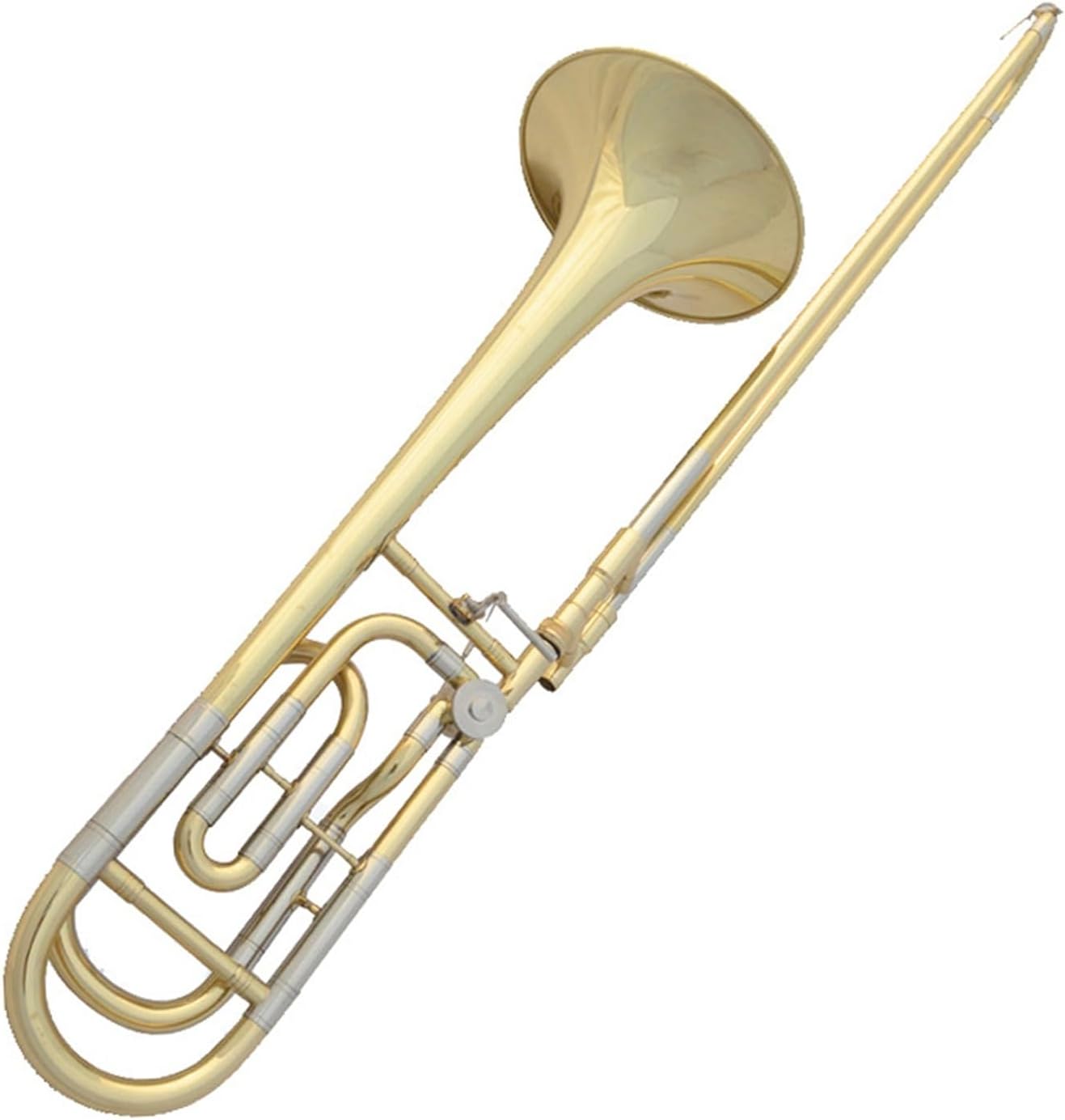 Professional instrument B flat trombone suitable for adults