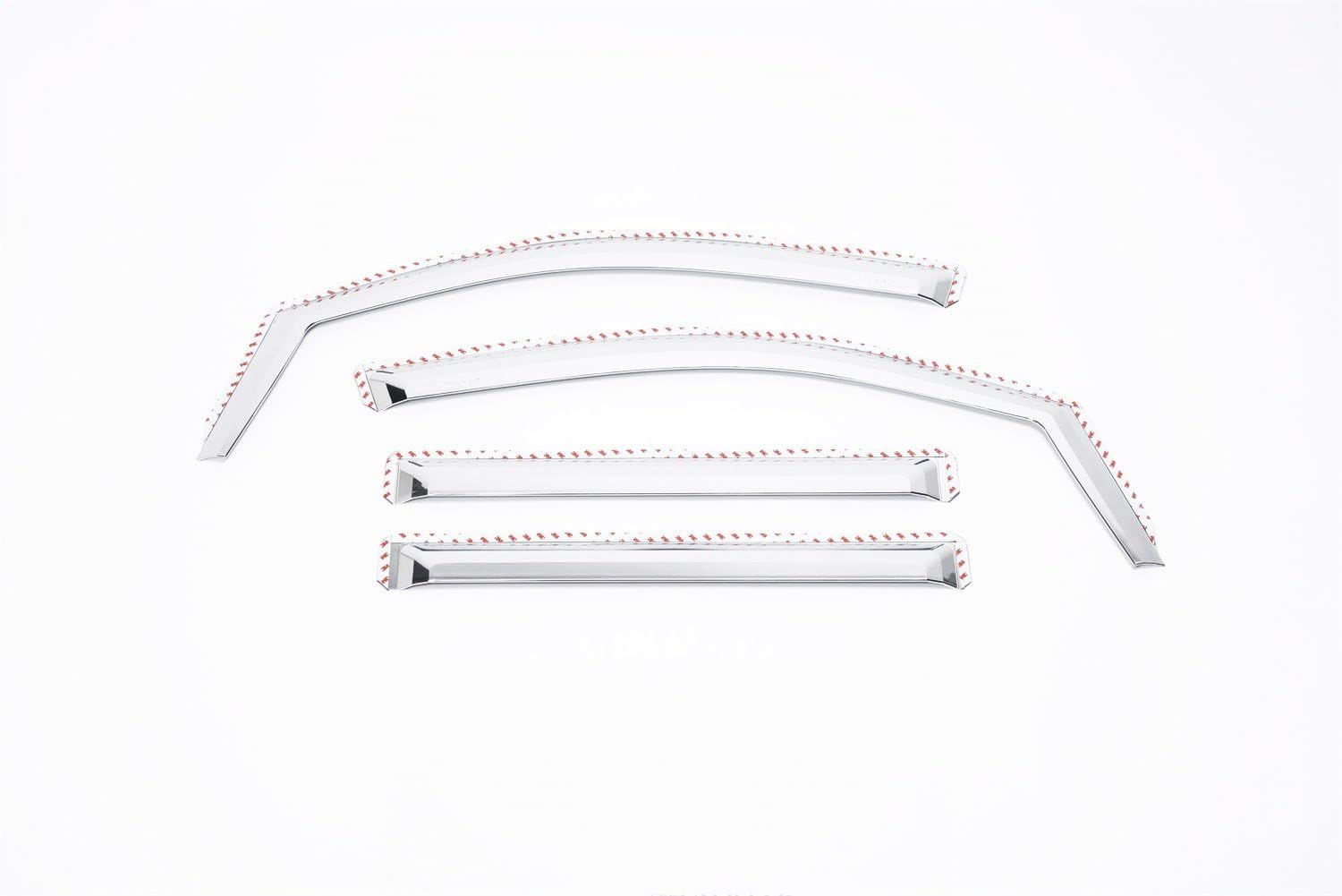 Putco Element Chrome Window Deflectors Fits Chevy Suburban/GMC Yukon XL/Cadillac Escalade 2015-2020 - Set of 4 - in Channel Install