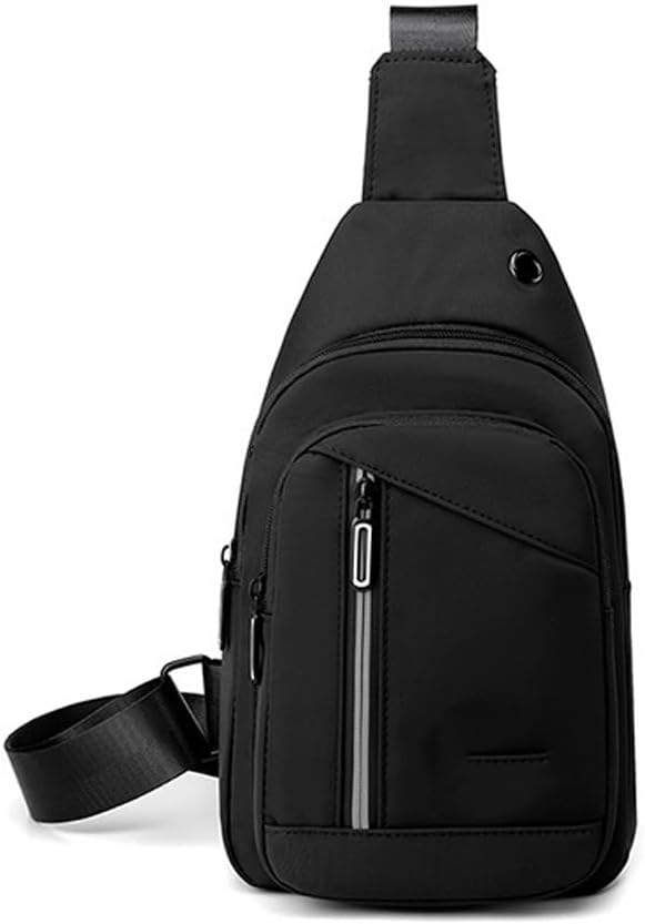 Crossbody Anti Theft Chest Backpack Shoulder Bag Lightweight Slim Multipurpose with