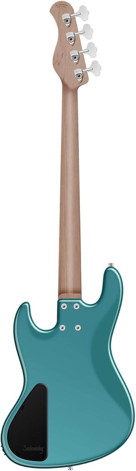 Sadowsky MetroExpress Vintage M/J Bass Guitar - Solid Sage Green Metallic, Roasted Maple Fingerboard