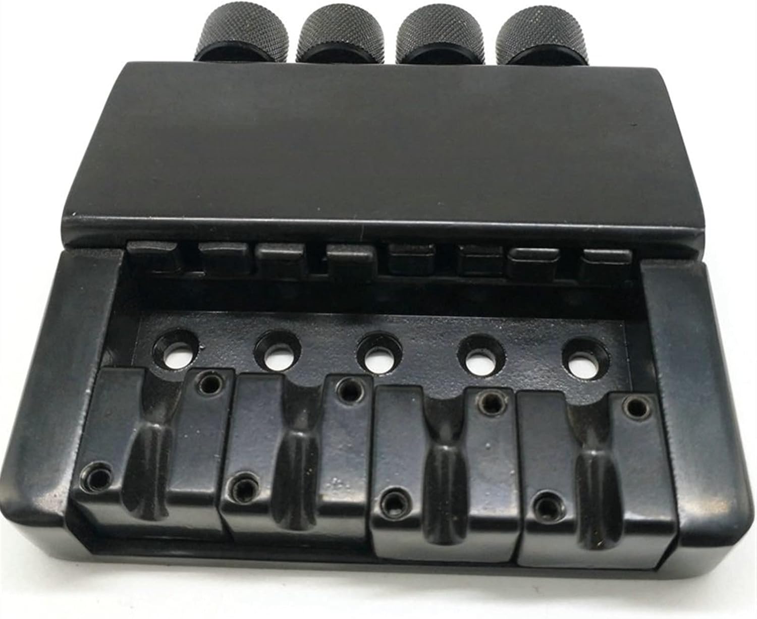 4 String Headless Bass Guitar Bridge System for Headless Electric Bass Replacement Electric Guitar Bridge