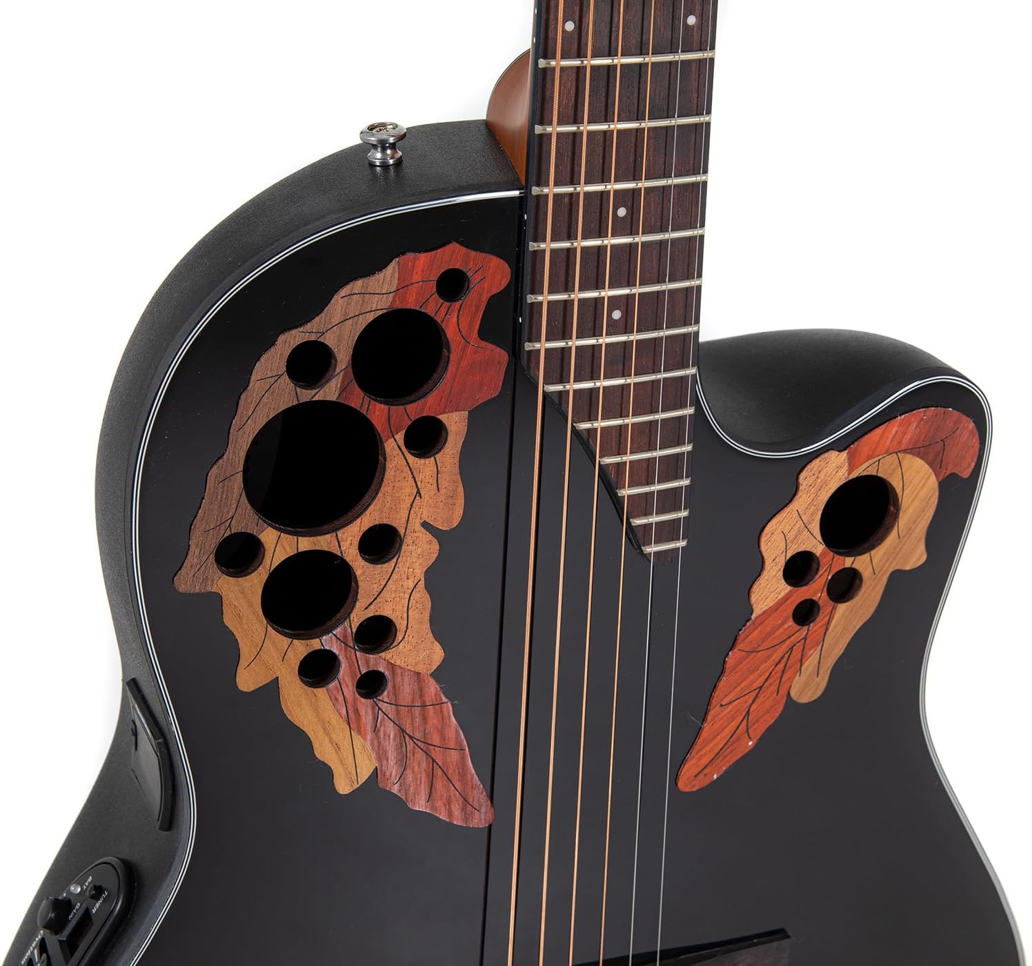 Ovation Celebrity Elite CE44-5 A/E Guitar - Black