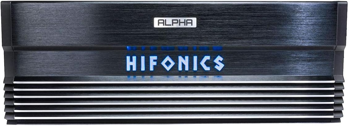 Hifonics A3000.1D Alpha Compact 3000 Watt 1 Ohm Stable Monoblack Car Audio Amplifier