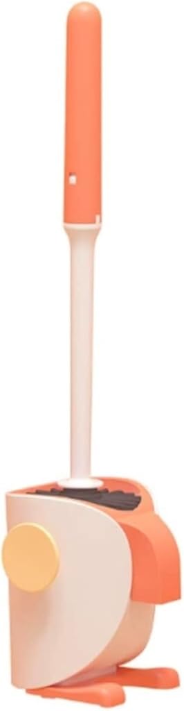 Toilet Brush Bathroom Accessories Toilet Brushes Long Handle Cleaning Brush for Toilet Household Floor Cleaning No Dead Angle Toilet Toilet Brush and Holder (Color : Yellow) (Yellow)