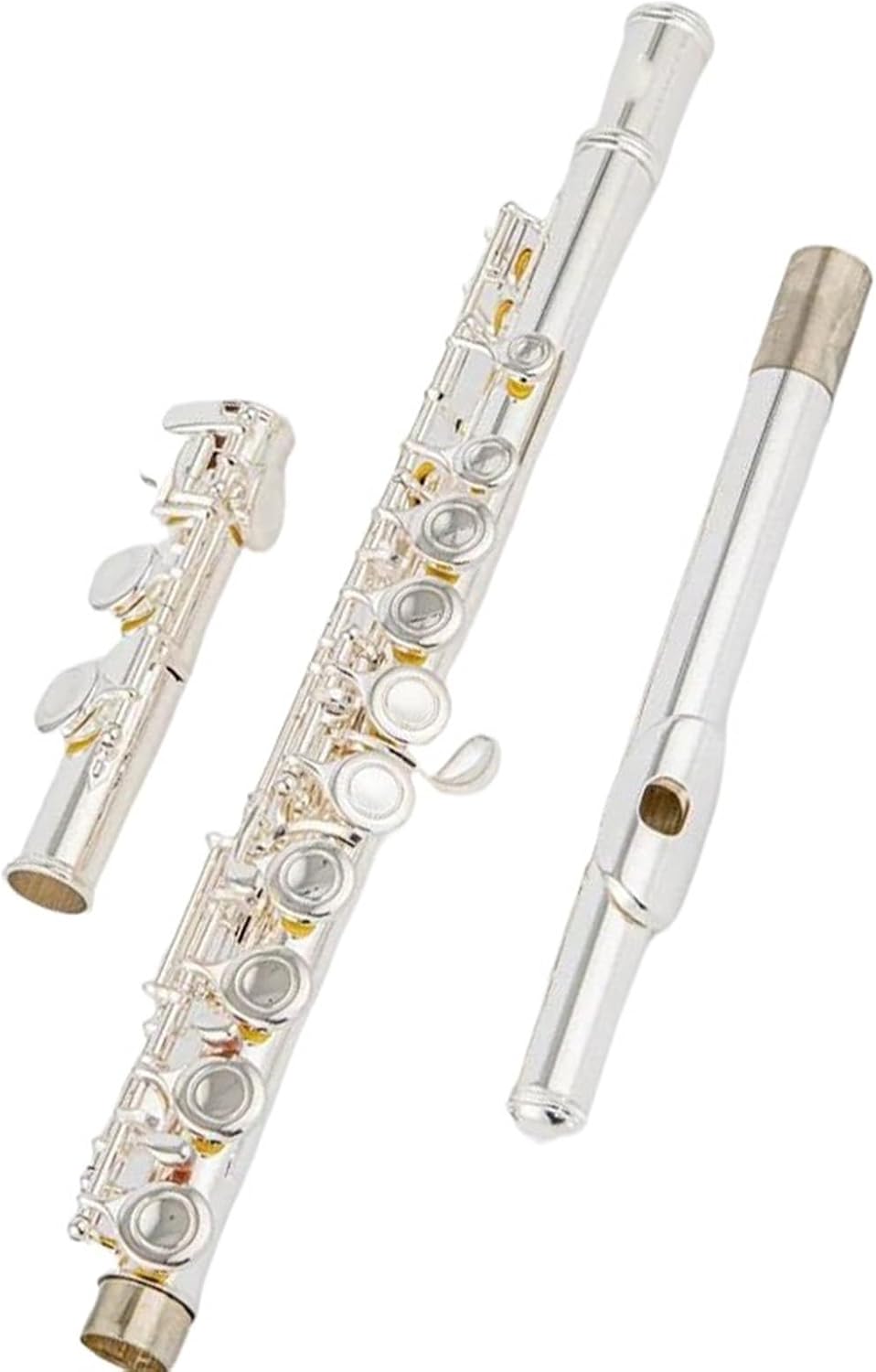 Woodwind Instruments 16 Holes Closed C Key Flute Cupronickel Silvering Flauta Transversal Instrumentos Musicales Case (Color : 700)