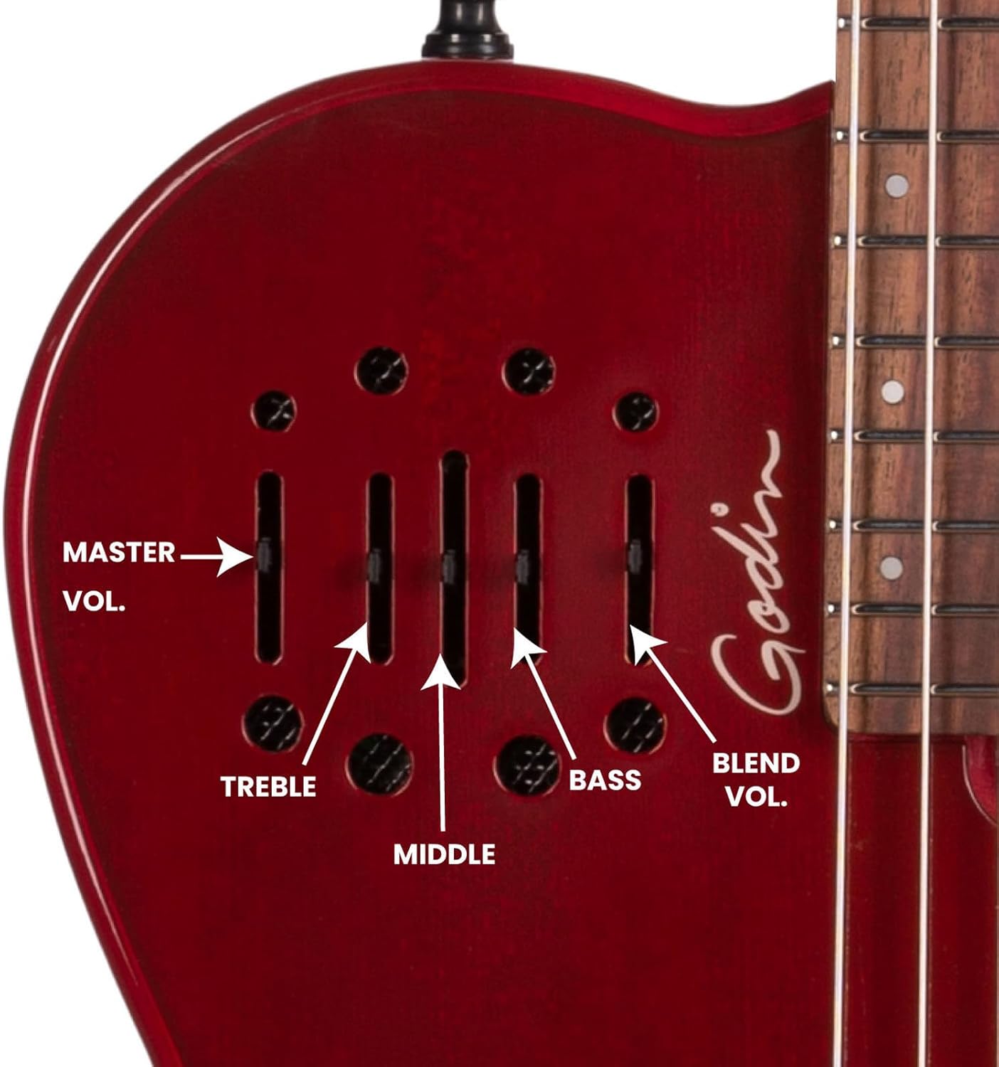 GODIN Multiac Mundial Aztek Red with Bag