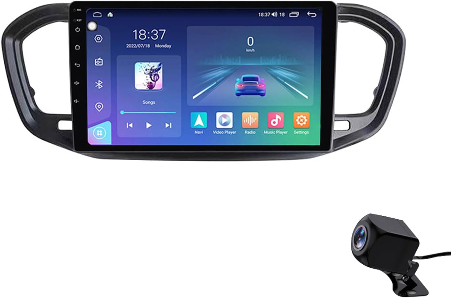 Android 12 GPS Navigation Car Stereo for Lada Vesta 2023 HD Touch Screen Car Audio with Backup Camera Wireless CarPlay SWC