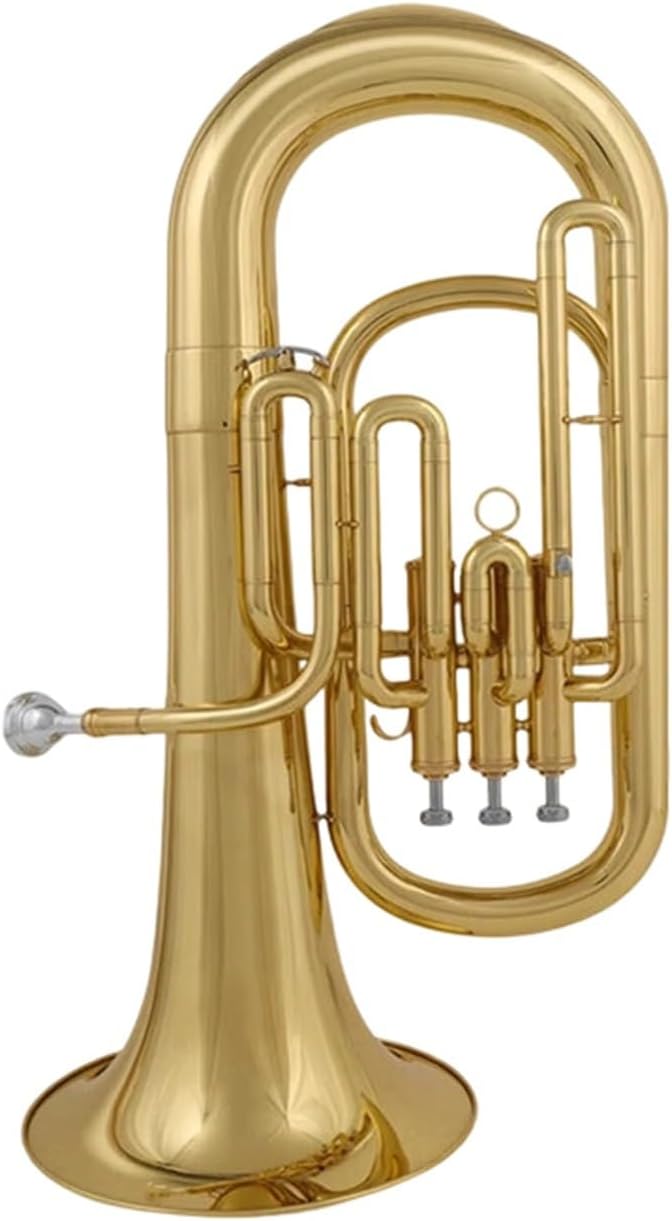 The Euphonium Bb Is A Instrument With Flat Keys And Is Suitable For Beginners To Practice Euphonium All-brass Instrument(5)
