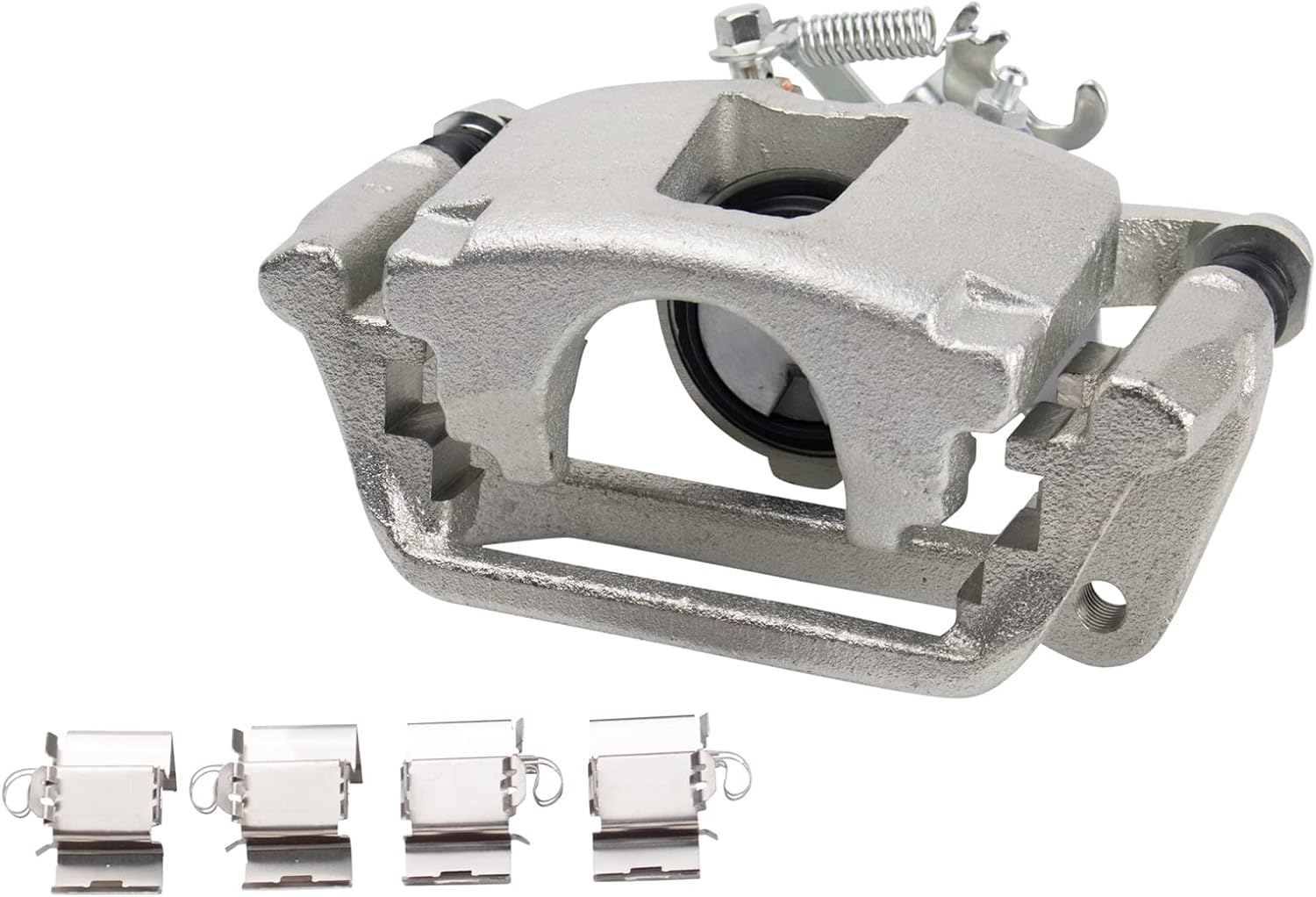 TRQ Rear Right Brake Caliper with Mounting Bracket Passenger Side Compatible with 2012-2016 Chrysler Town & Country 2012-2018 Dodge Grand Caravan 2013-2015 Ram C/V