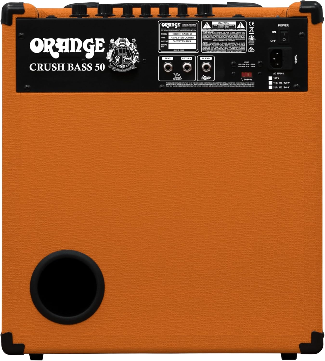 Orange Crush50 Bass Guitar Combo 1x12 50 Watts