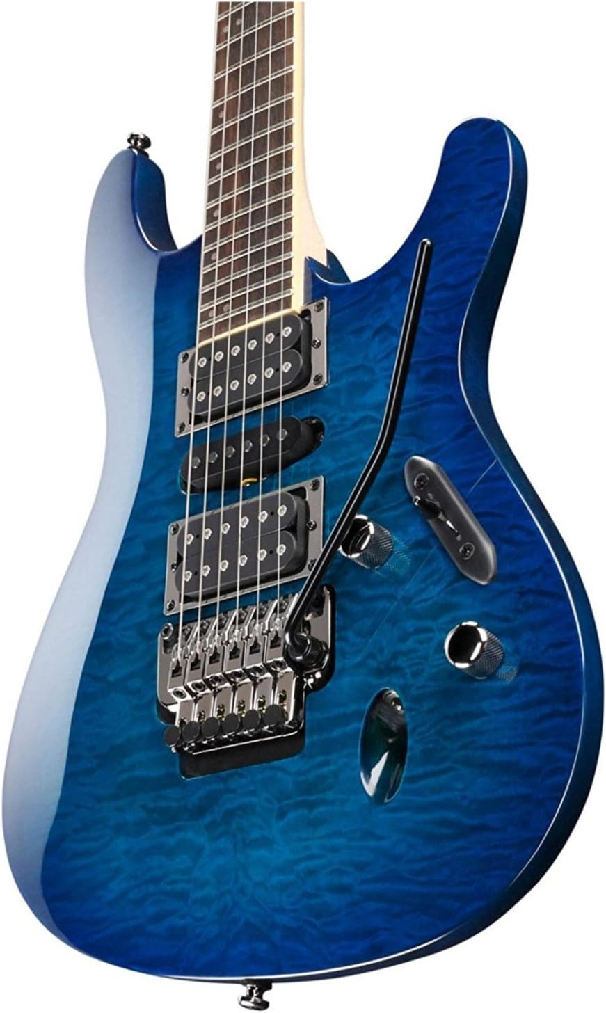 Ibanez S Series S670QM - Sapphire Blue