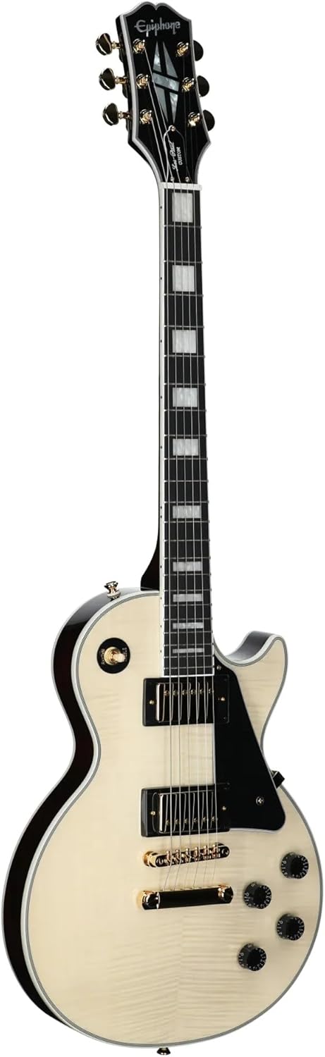 Epiphone EXCLUSIVE Les Paul Custom Figured, Natural with Bag