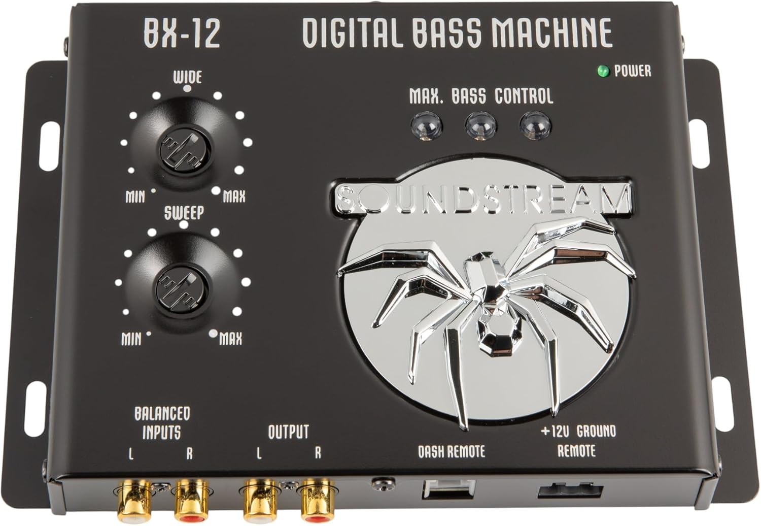 Soundstream BX-12 – Bass Processor | Car Audio Bass Restoration Processor with Remote Control | Epicenter Alternative for Factory & Aftermarket Sound Systems and Subwoofer Bass Booster