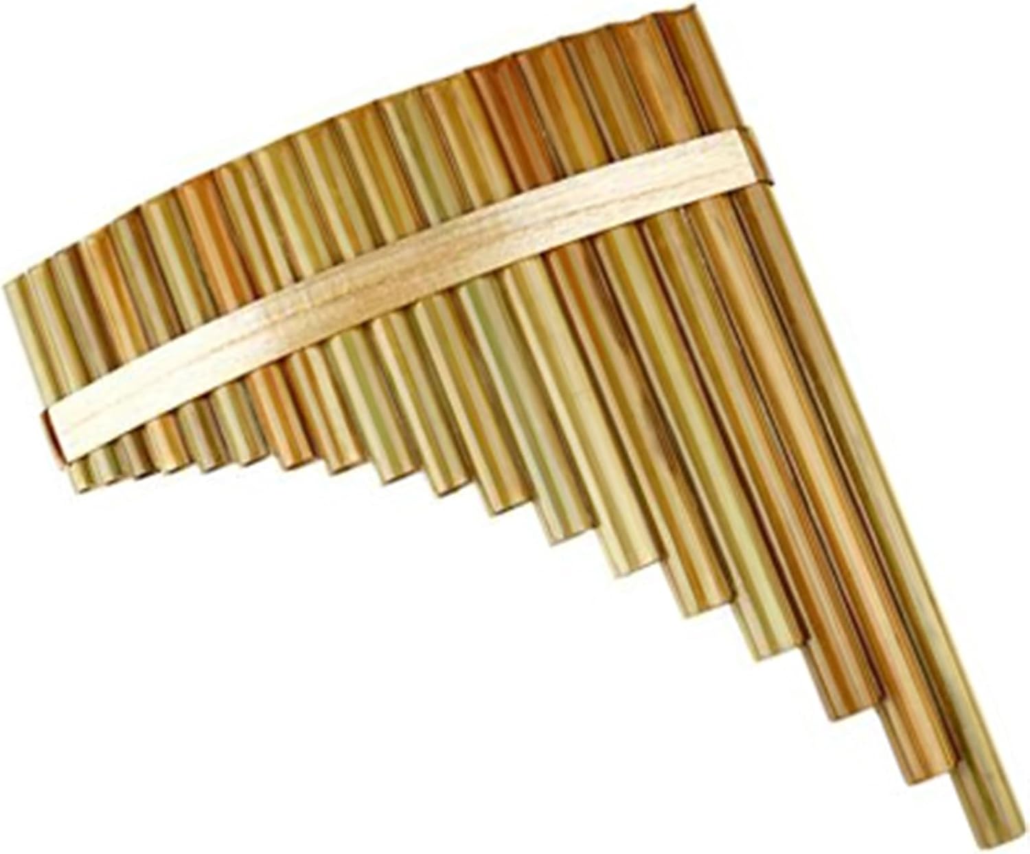 pan flute for beginners 18 Pipes Pan Flute F Key Pan Pipes Woodwind Instrument Chinese Traditional Musical Instrument Pan Flute (Color : Left)