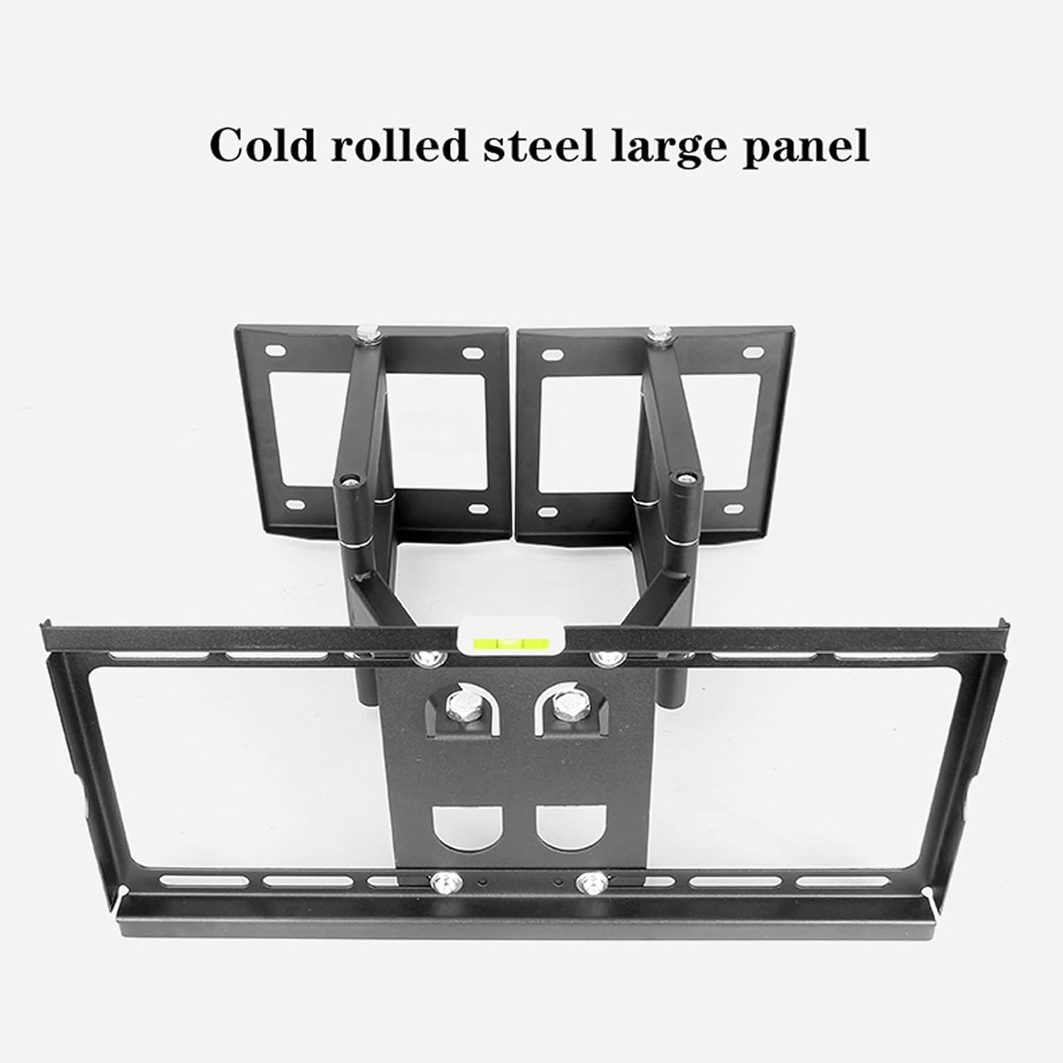 Universal Tv Stand Tv Stand Base Six-Arm Corner Tv Bracket Full Motion Wall Mount Extension Swivel Tilt Tv Bracket with Dual Base Fits Most 32 to 70 Inch Flat S,Yellow-L