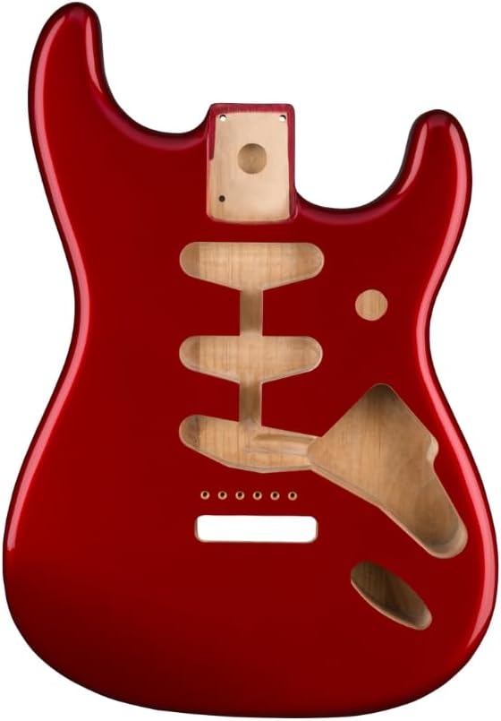 Fender Alder Stratocaster Body - Vintage Bridge Routing - Candy Apple