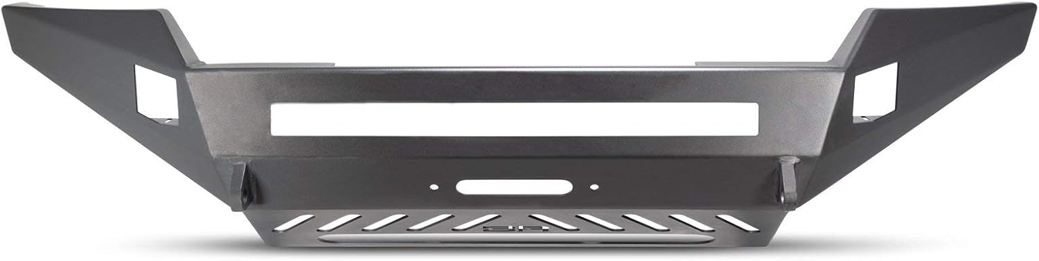 Body Armor 2016-2022 Compatible With Toyota Tacoma Pro Series Front Winch Bumper Black TC-19338