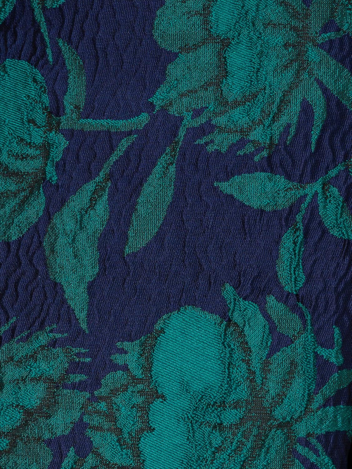 Adrianna Papell Womens High Lo Jacquard Midi Dress