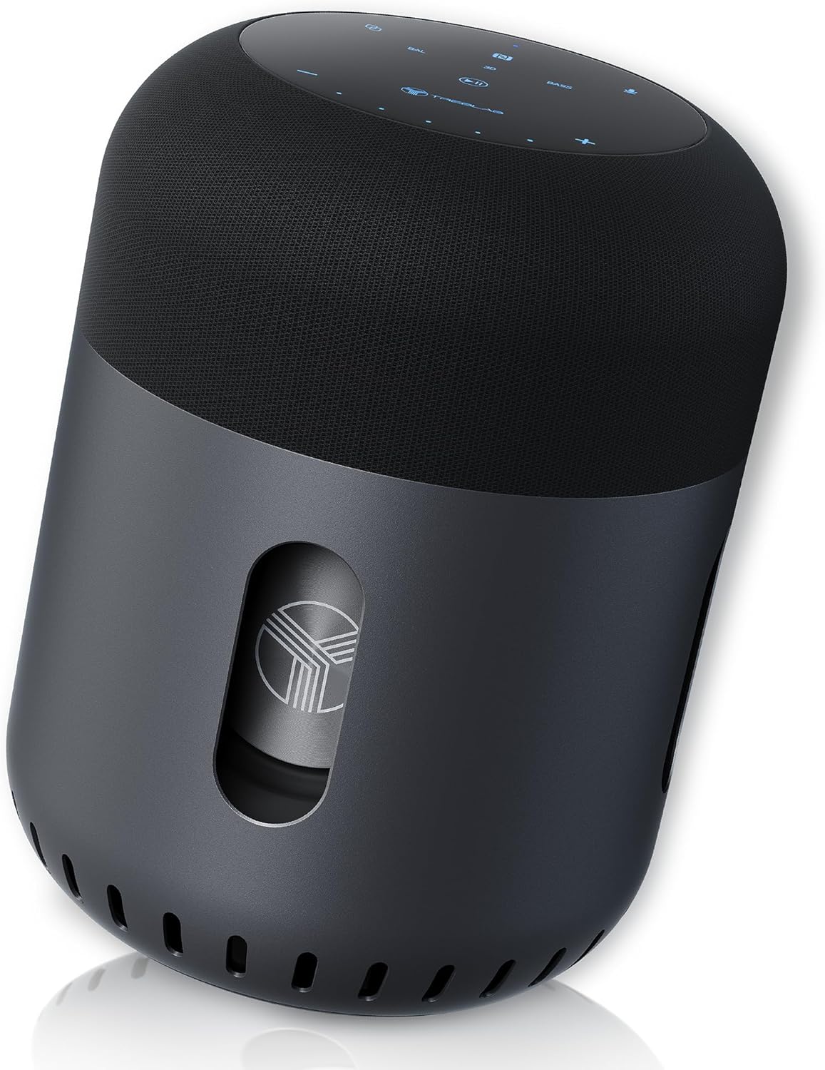 TREBLAB HD-360 Pro - Ultra High-Tech Bluetooth Speaker with 360° Surround Sound, 90W High-Powered 5-Driver System w/Subwoofer & 8 Bass Radiators, Portable Wireless Speaker for Home, Party, Outdoor