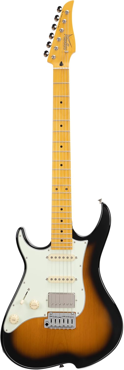 Vola Electric Guitar OZ RV MC LH Sunburst Gloss Handmade in Japan MIJ Gotoh Bridge Gotoh Locking Tuner 6 Strings Modern C Neck For All Levels