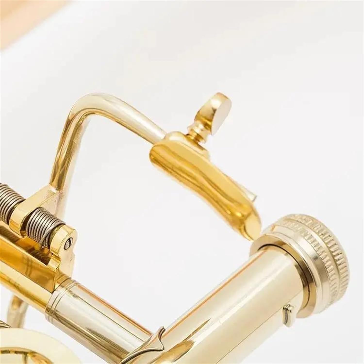 Professionals euphonium Handmade Bb/F Tenor Trombone Yellow Brass Pisiton Material